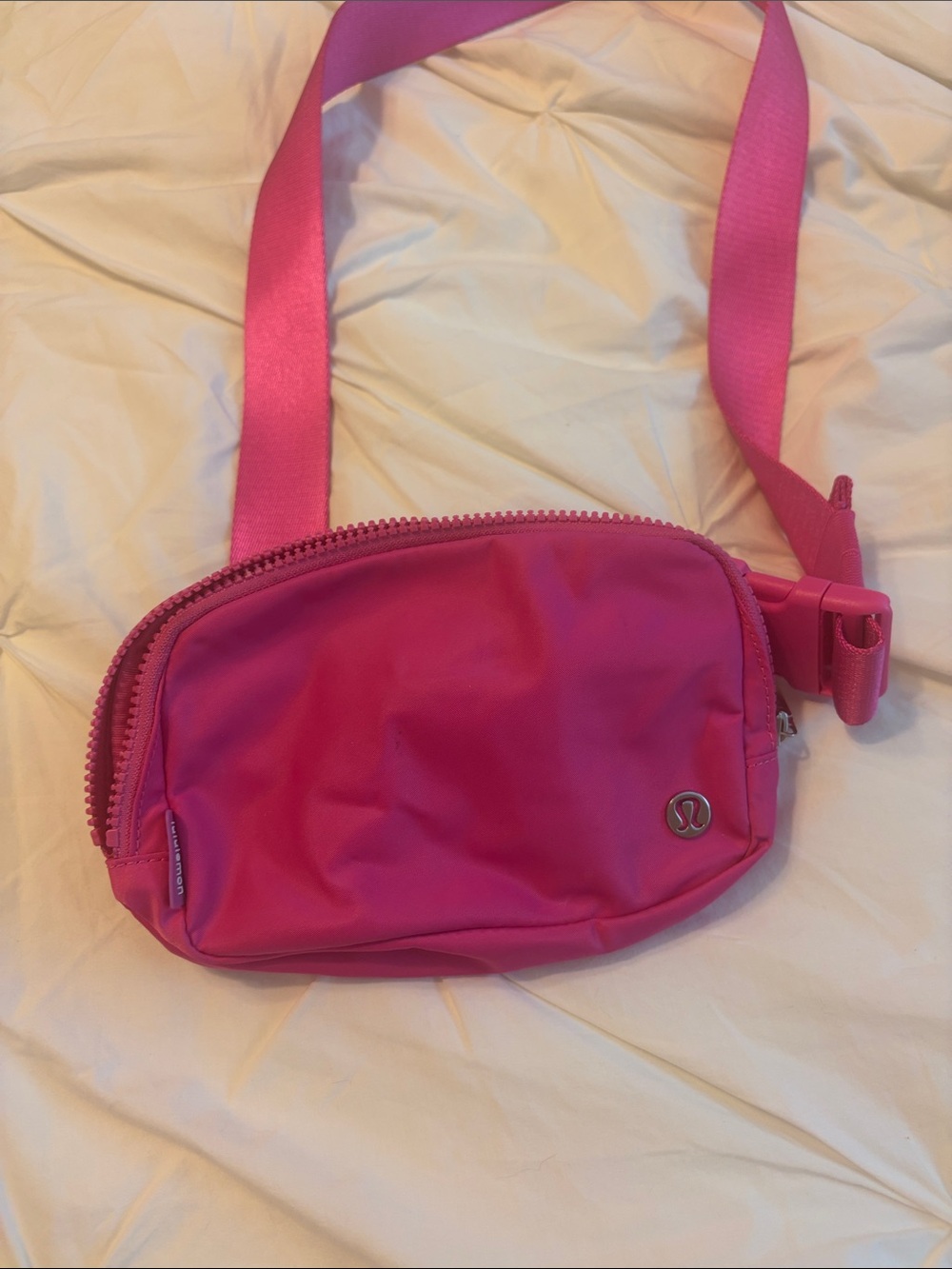 lululemon athletica Hot Pink Crossbody Belt Bag